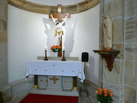 100 Jahrfeier Weingartenkapelle in Naumburg mit Bischof Dr. Michael Gerber (Foto. Karl-Franz Thiede)